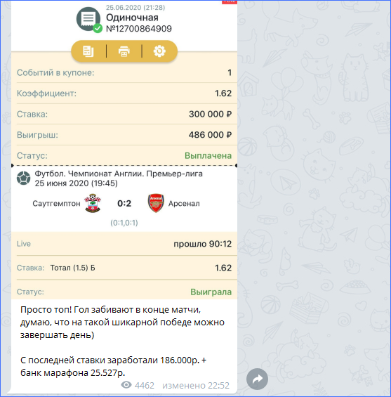 Купоны используются для подтверждения проходимости