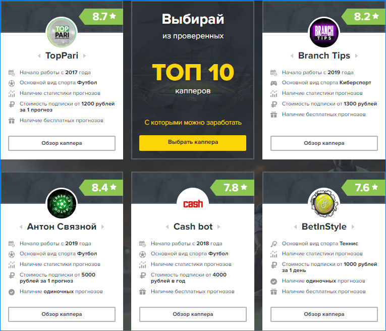Вот они слева направо